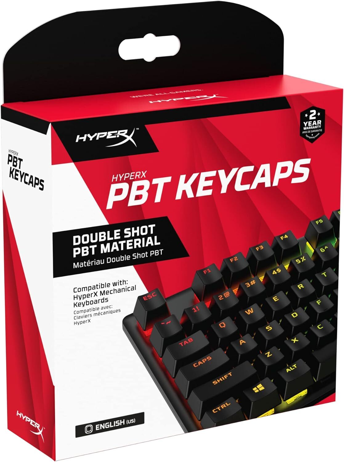 HYPERX Keycaps Full key Set / 519P1AA#ACB