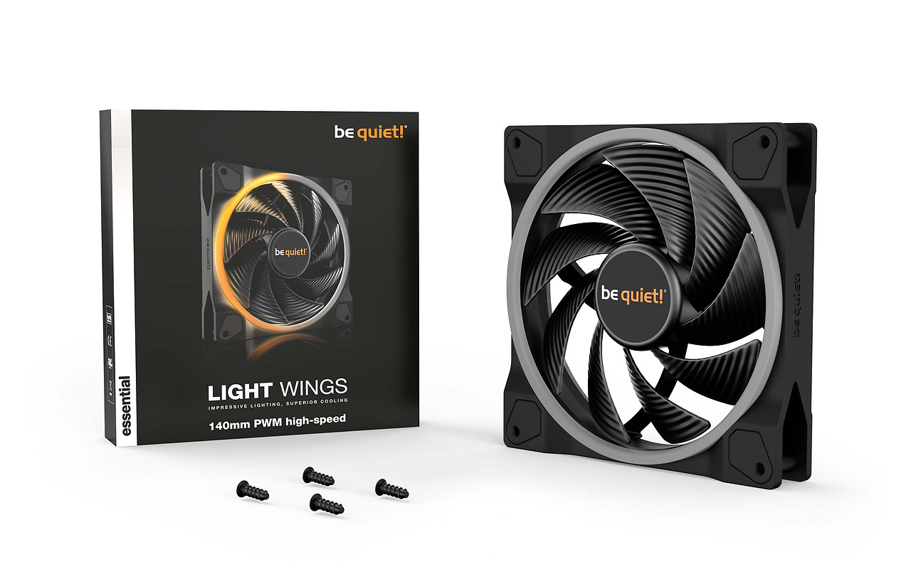be quiet! Light Wings / 140 x 140 x 25 mm