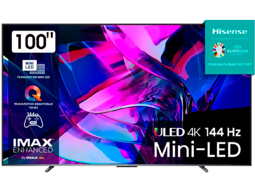 Hisense 100U7KQ / 100 VA MiniLED UHD Quantum Dot  FALD 144Hz