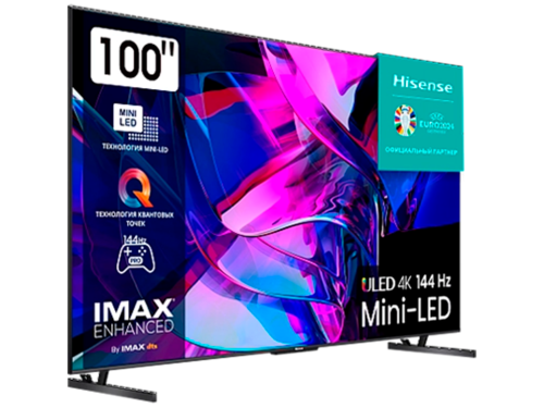 Hisense 100U7KQ / 100 VA MiniLED UHD Quantum Dot  FALD 144Hz
