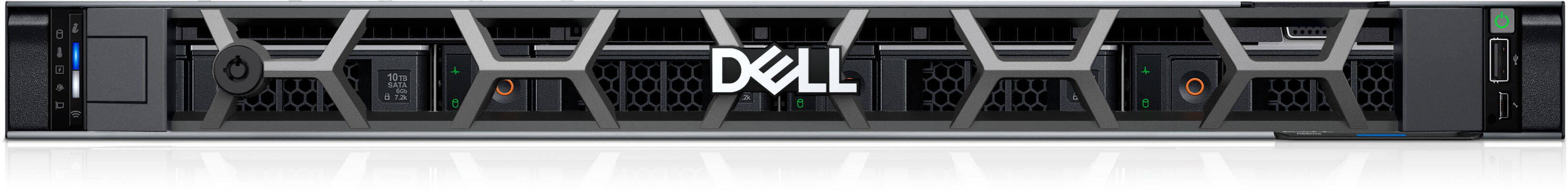 DELL PowerEdge R660xs 8x2.5 / 2x Xeon Silver 4510 / 2x 32GB DDR5 RDIMM / 480GB SSD / PERC H755 / iDRAC9 Enterprise / 1+1 800W /