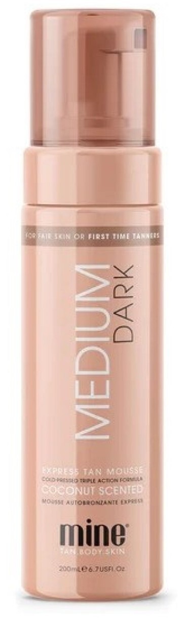MineTan Medium Dark Self Tan Foam