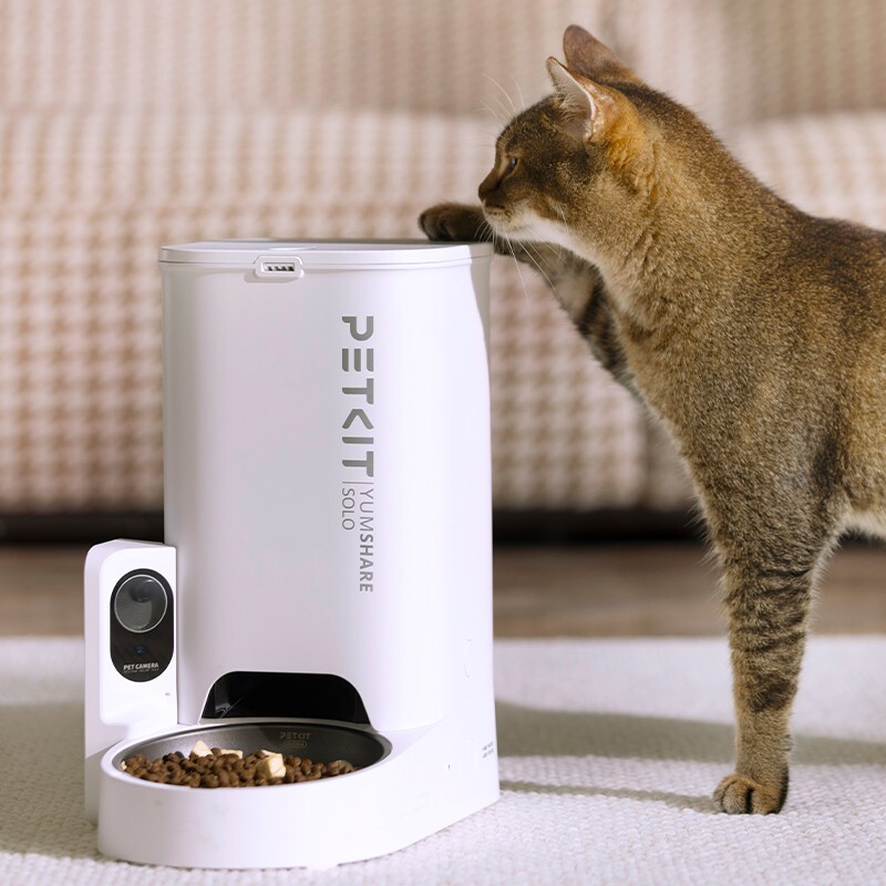 PETKIT YumShare SOLO Smart Pet Feeder with camera