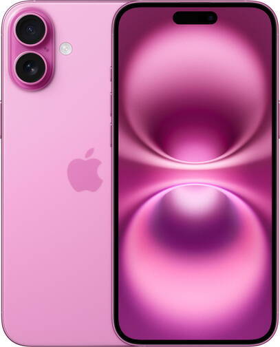 Apple iPhone 16 / 6.1 Super Retina XDR OLED / A18 / 8GB / 256GB / 3561mAh Pink
