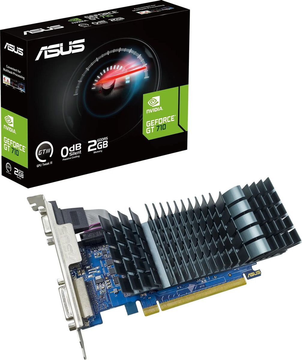 ASUS GeForce GT 710 2GB GDDR5 EVO 64bit / GT710-SL-2GD5-BRK-EVO