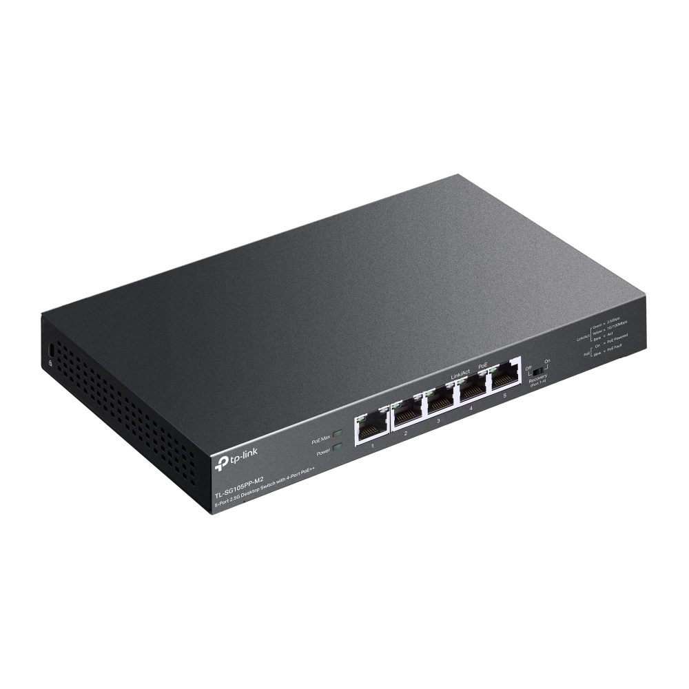 TP-LINK TL-SG105PP-M2 / 2.5G PoE++ 143W