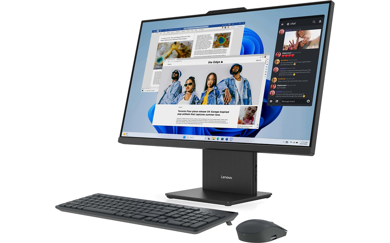 Lenovo AIO IdeaCentre 3 27IRH9 / 27 FullHD IPS / Core i3-1315U / 8GB DDR5 / 512GB NVMe / No OS Black