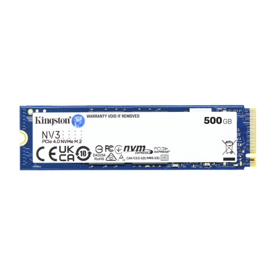 Kingston NV3 / 500GB NVMe 2280 / SNV3S/500G
