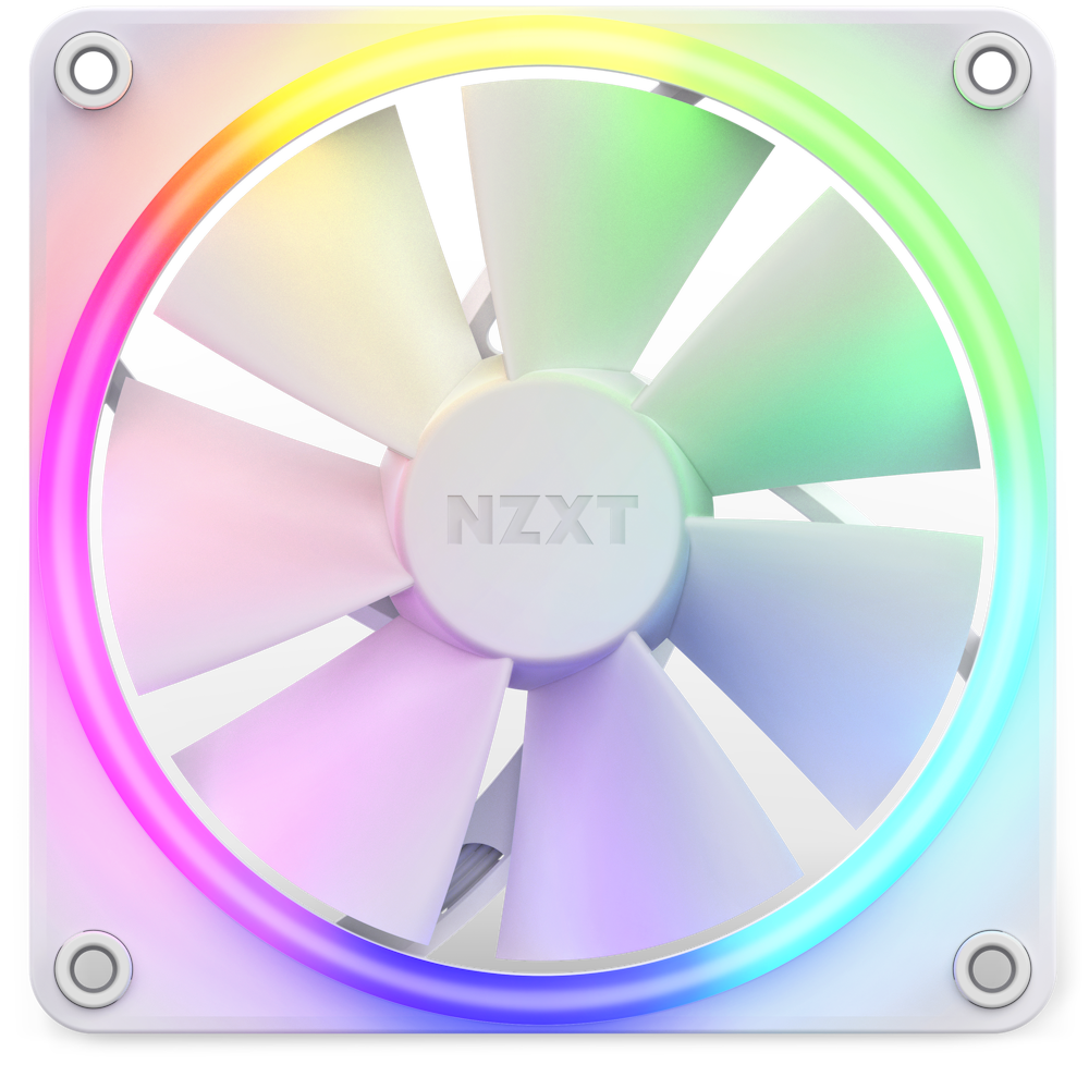 NZXT F120 RGB Core / 120x120x26mm White