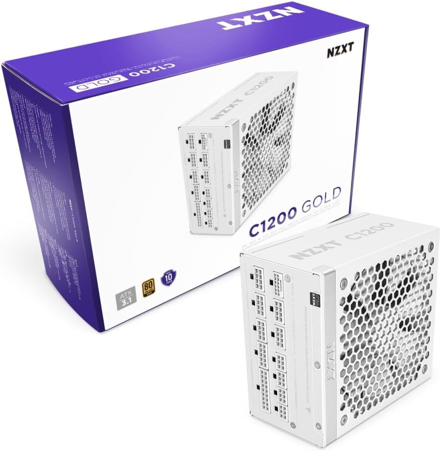 NZXT C1200 / 1200W 80+ Gold White