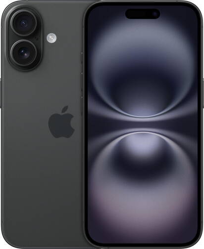 Apple iPhone 16 / 6.1 Super Retina XDR OLED / A18 / 8GB / 256GB / 3561mAh Black