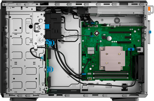 DELL PowerEdge T360 8x3.5 /  Xeon E-2414 / 16GB UDIMM / 2TB SATA / PERC H355 / 700W