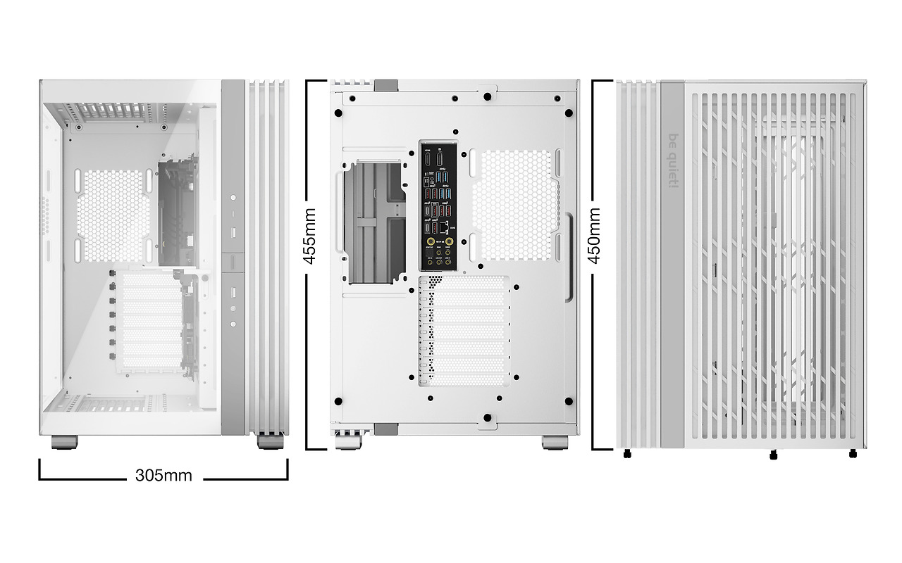 be quiet! Ligh Base 600 DX ATX White