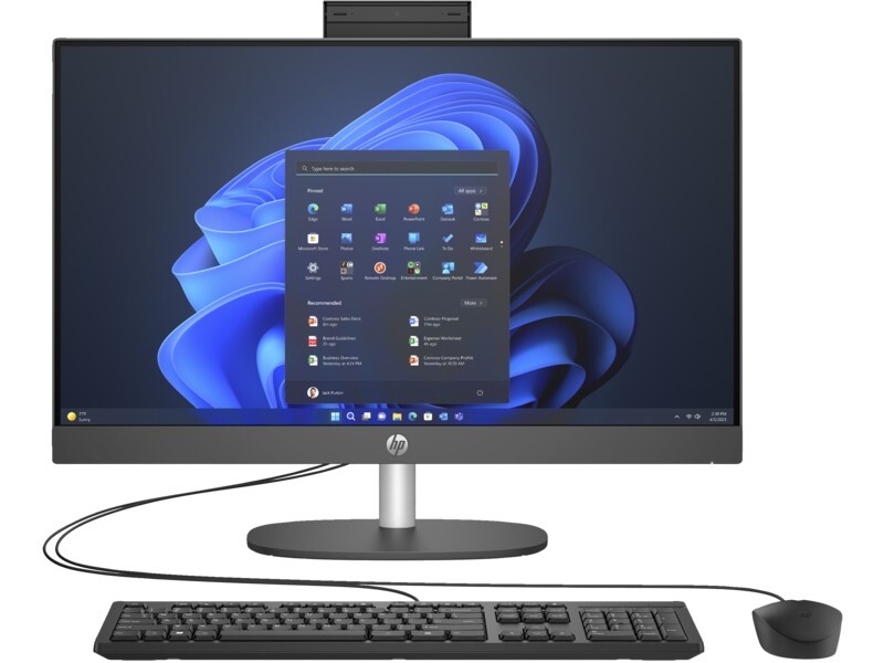 HP ProOne 245 G10 / 23.8 FullHD IPS / Ryzen 7 7730U / 16GB DDR4 / 512Gb NVMe / Radeon RX Vega 8 / FreeDOS