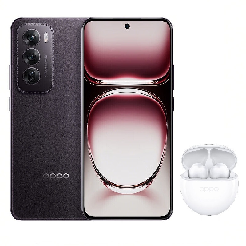 OPPO Reno 12 5G / 6.7 AMOLED / Dimensity 7300 Energy / 12GB / 256GB / 5000mAh Black GIFT
