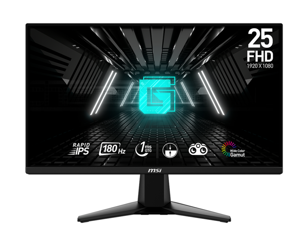 MSI G255F / 24.5 IPS 180Hz FullHD