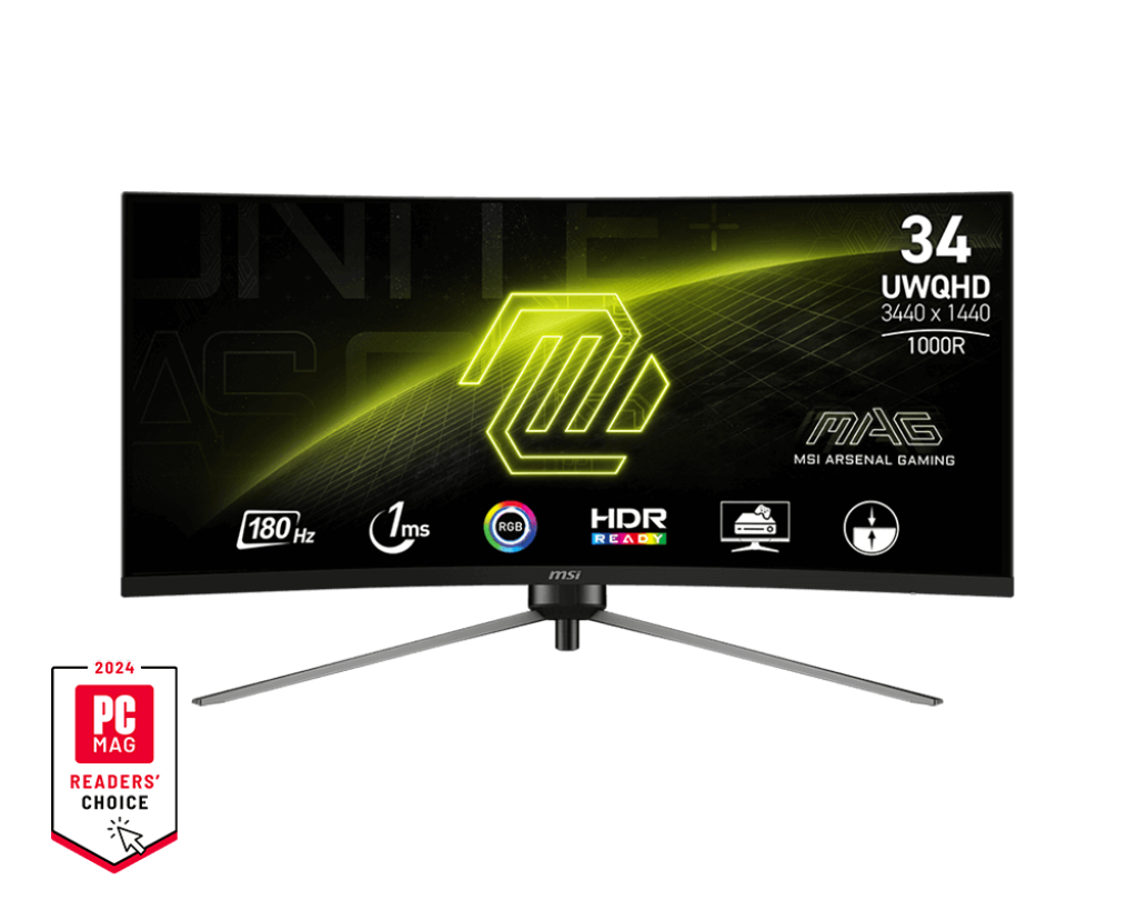 MSI MAG 345CQR / Curved 120Hz VA