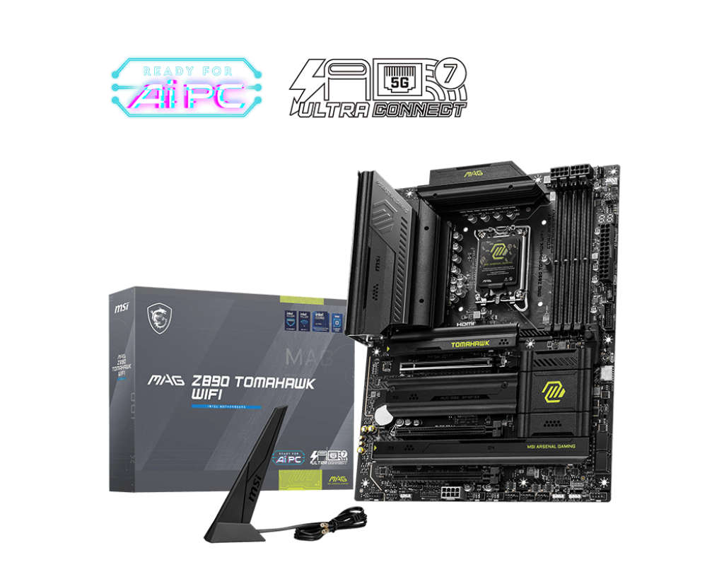 MSI MAG Z890 TOMAHAWK WI-FI / LGA1851 ATX DDR5-9200