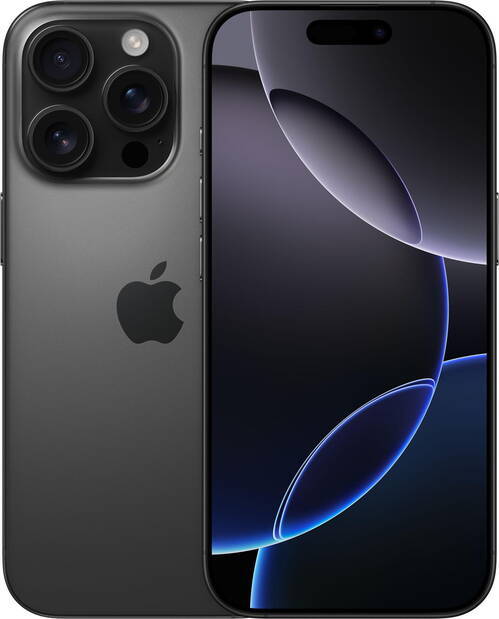 Apple iPhone 16 Pro / 6.3 Super Retina XDR OLED 120Hz / A18 Pro / 8GB / 128GB / 3582mAh Black
