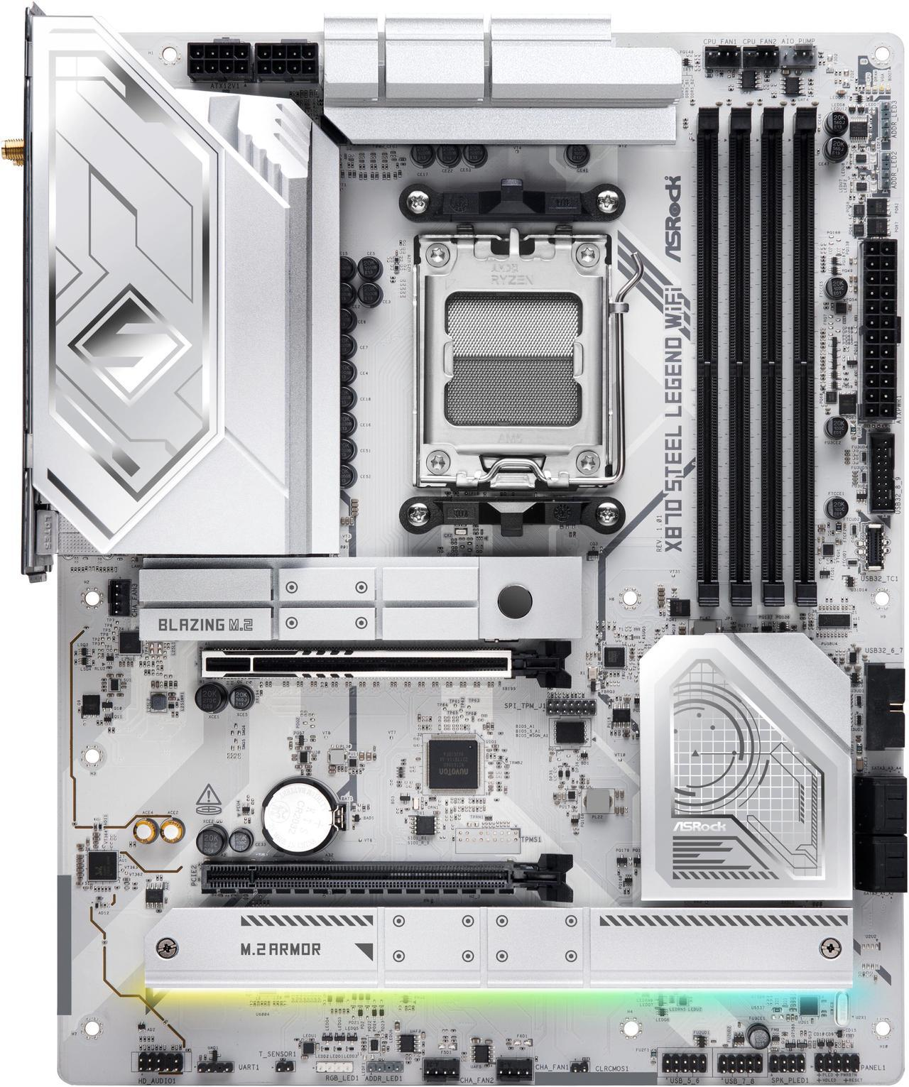 ASRock X870 STEEL LEGEND WI-FI / ATX AM5 DDR5 8000+