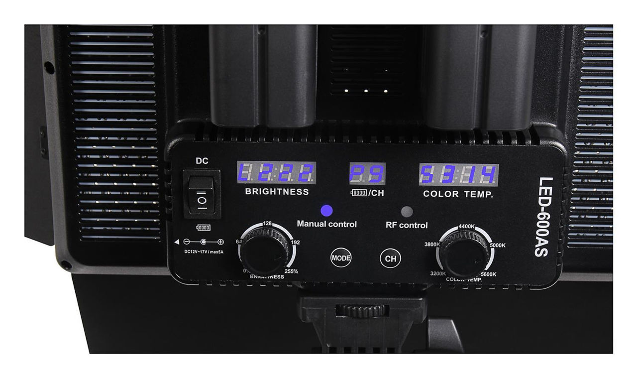 Patona Premium LED professional photo/video light LED-600ASRC