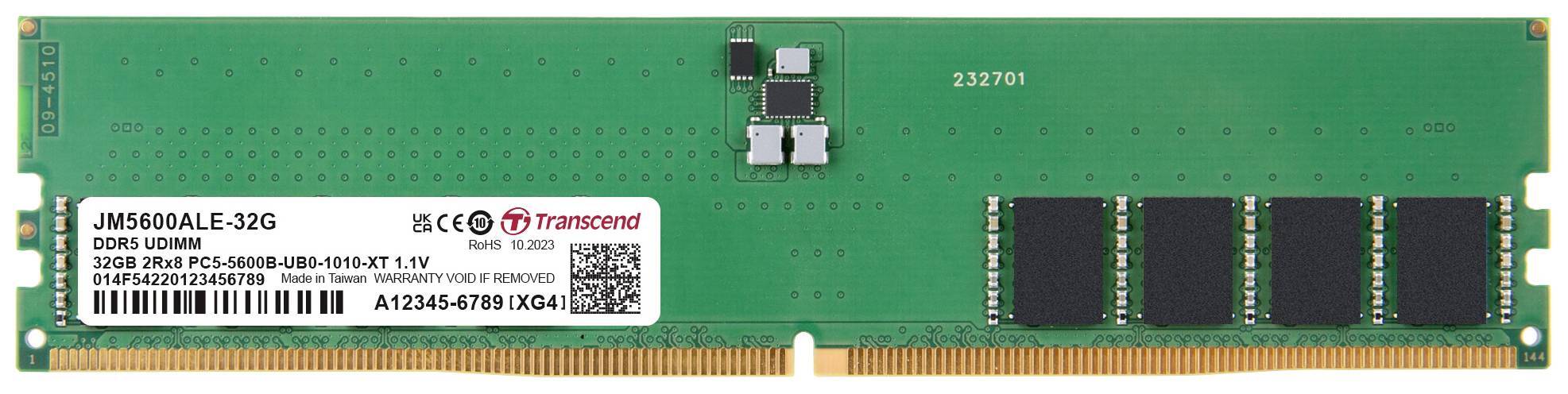 Transcend JetRam JM5600ALE-32G / 32GB DDR5 5600