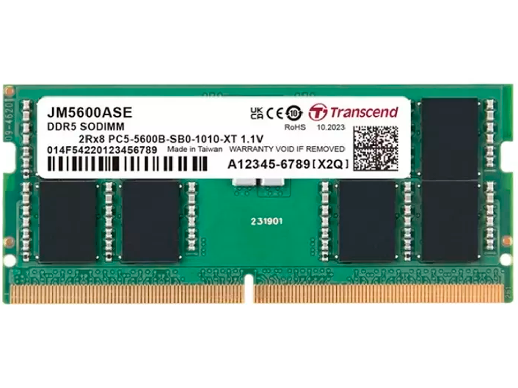 Transcend JetRam JM5600ASE-24G / 24GB DDR5 5600 SODIMM