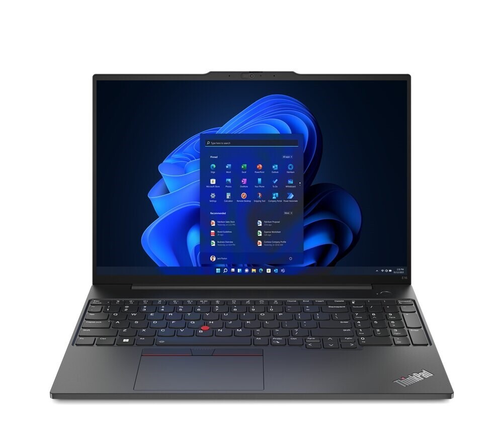Lenovo ThinkPad E16 G2 / 16 WUXGA IPS / Ryzen 5 7535HS / 16GB DDR5 / 512GB NVMe / Radeon 660M / Dos