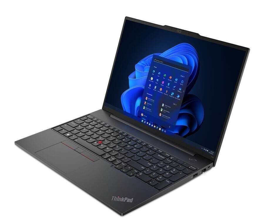 Lenovo ThinkPad E16 G2 / 16 WUXGA IPS / Ryzen 5 7535HS / 16GB DDR5 / 512GB NVMe / Radeon 660M / Dos