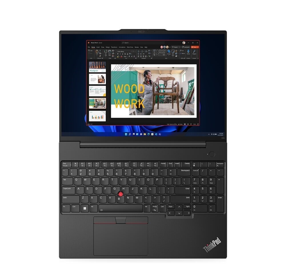 Lenovo ThinkPad E16 G2 / 16 WUXGA IPS / Ryzen 5 7535HS / 16GB DDR5 / 512GB NVMe / Radeon 660M / Dos