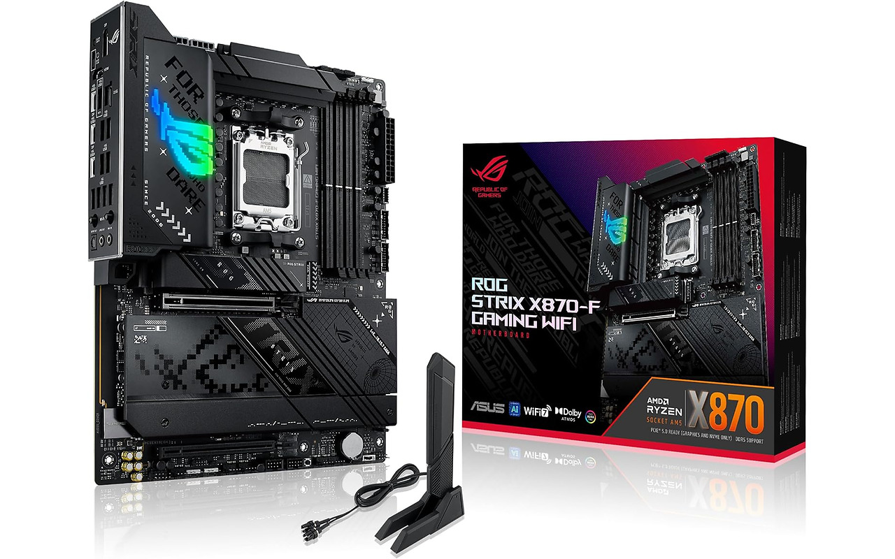 ASUS ROG STRIX X870-F GAMING WI-FI / ATX AM5 DDR5 8000+