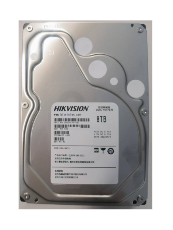HIKVISION DS80HKVS-VX1 / 8.0TB SATA 7200