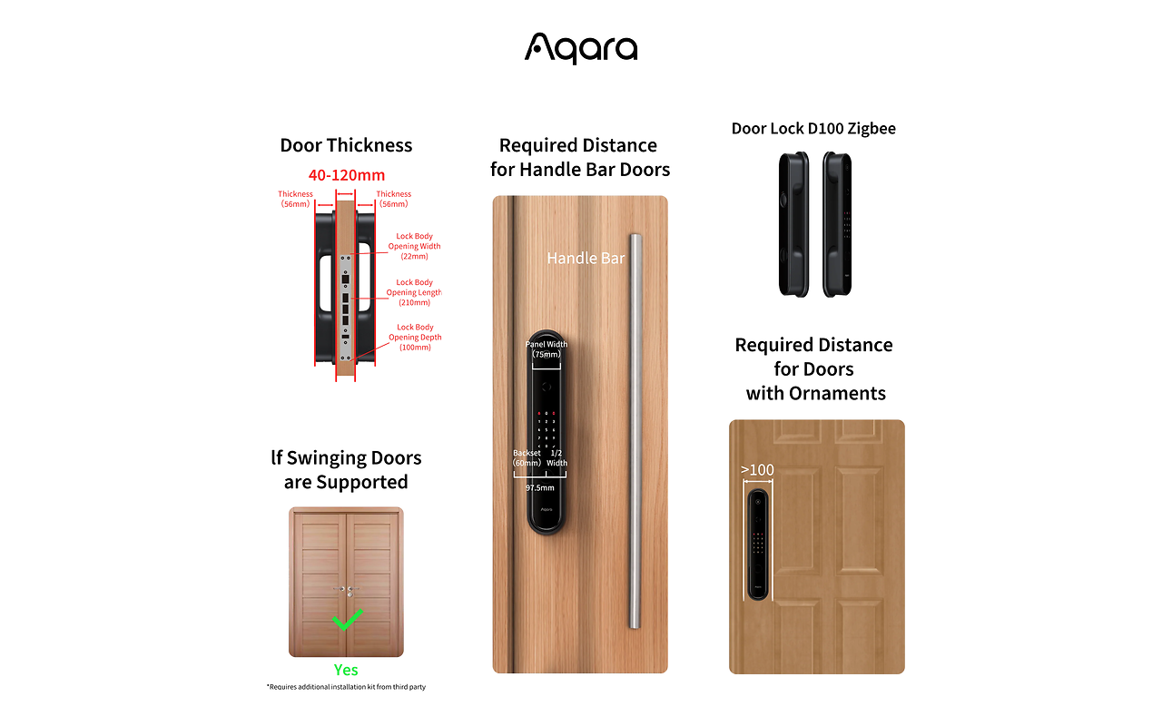 Aqara Door Lock D100 Zigbee