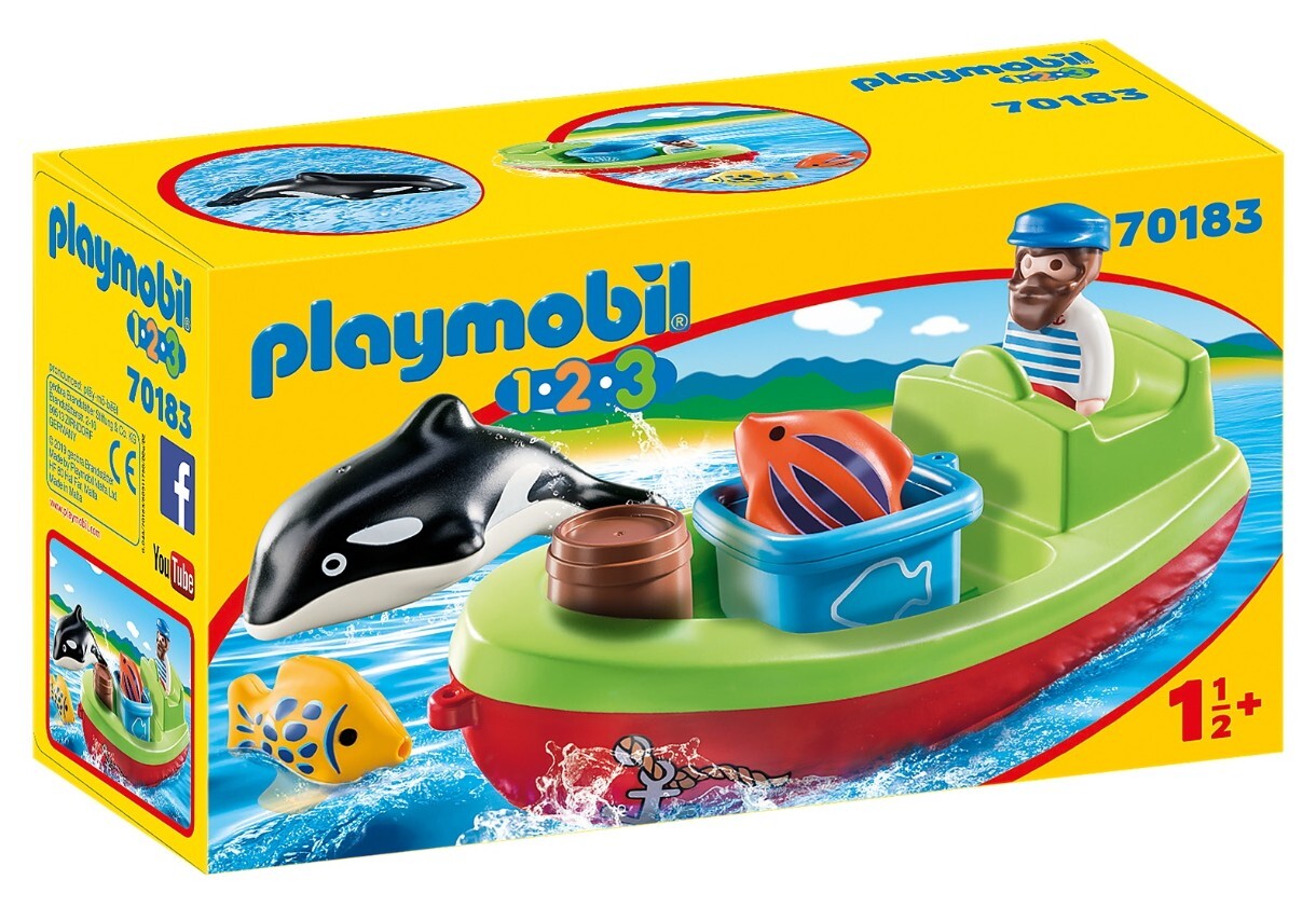 Playmobil PM70183 / Fisherman with Boat