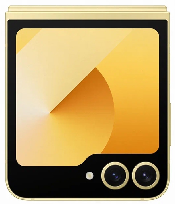 Samsung Galaxy Flip6 / 6.7 Foldable AMOLED 120Hz / Snapdragon 8 Gen 3 / 12GB / 256GB / 4000mAh Yellow