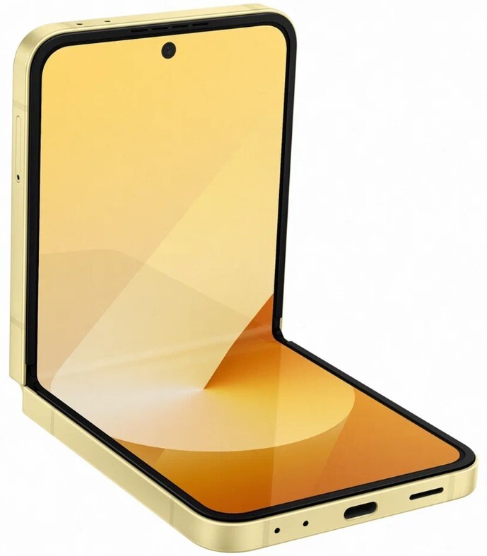 Samsung Galaxy Flip6 / 6.7 Foldable AMOLED 120Hz / Snapdragon 8 Gen 3 / 12GB / 256GB / 4000mAh Yellow