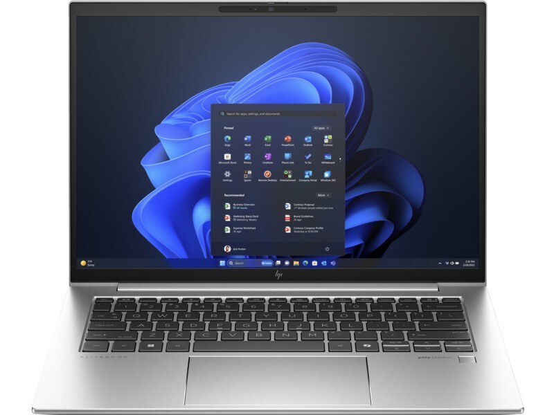 HP EliteBook 840 G11 / 14 WUXGA / Core Ultra 7-155U / 16GB DDR5 / 1.0TB NVMe / Silver Aluminum Linux DOS