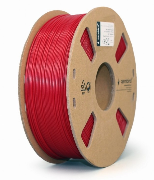 Gembird 3DP-ABS1.75HY-01 / ABS 1.75mm High Speed Filament Red