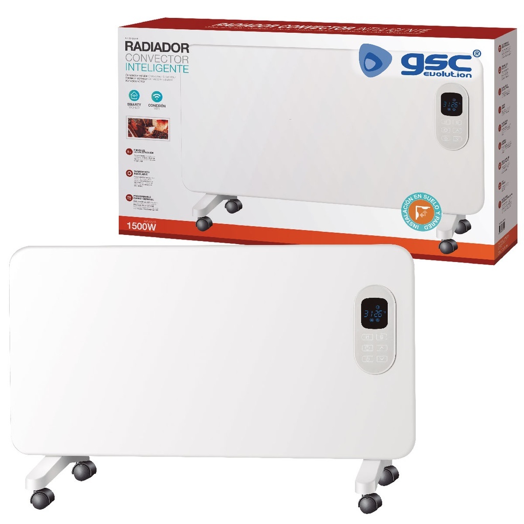 Garsaco Smart Convector Heater with Alexa / 1500W White