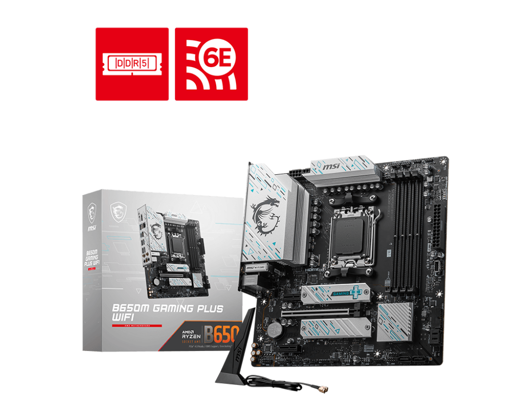 MSI B650M GAMING PLUS WI-FI / mATX AM5 DDR5 7200