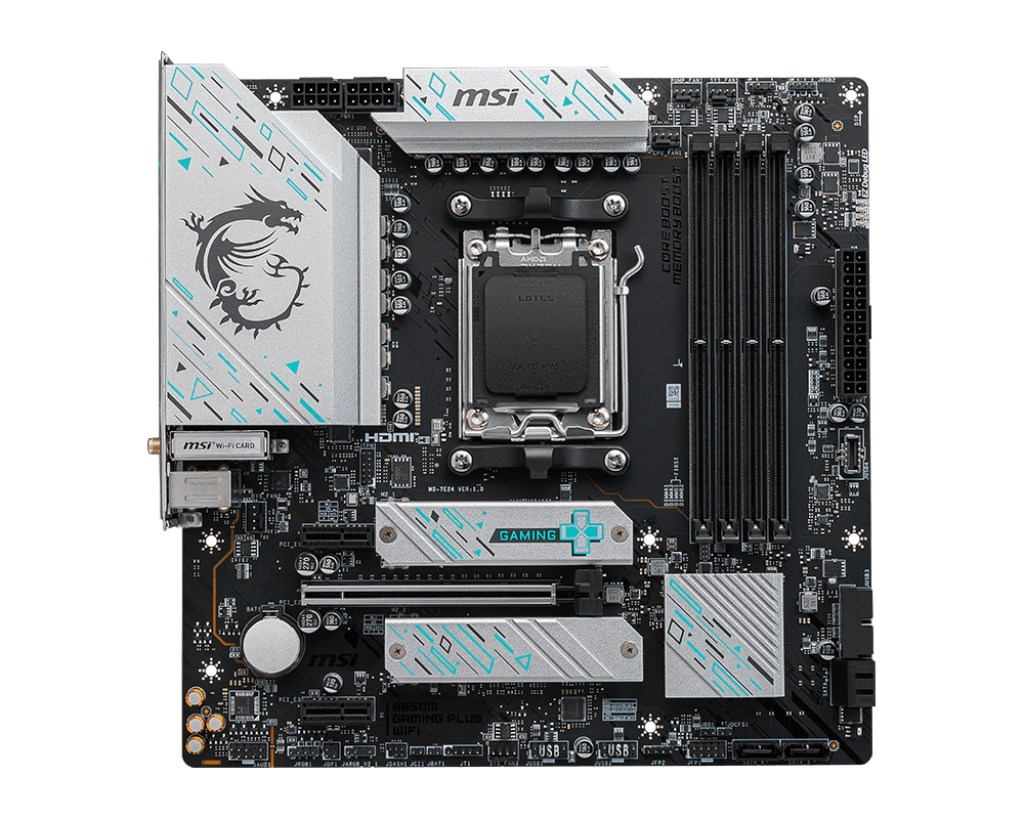 MSI B650M GAMING PLUS WI-FI / mATX AM5 DDR5 7200