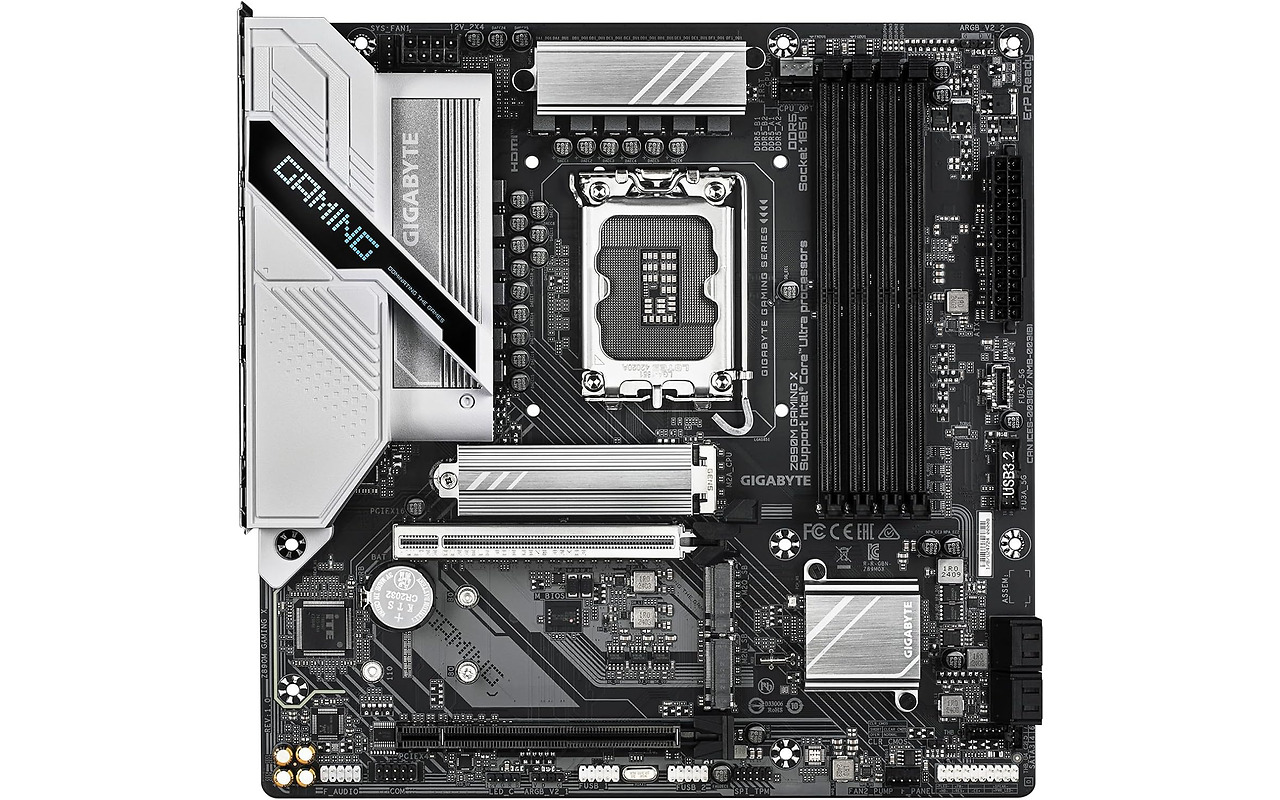 GIGABYTE Z890M GAMING X / mATX LGA1851 DDR5 9066