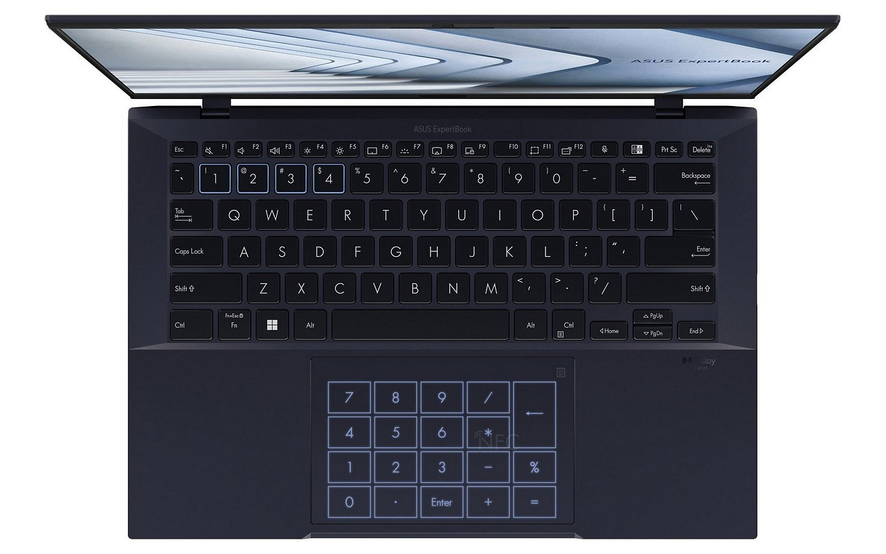 ASUS ExpertBook B9 B9403CVAR / 14 OLED WQXGA+ / Core 7 150U / 32Gb LPDDR5X / 1.0Tb SSD / Windows 11 Pro