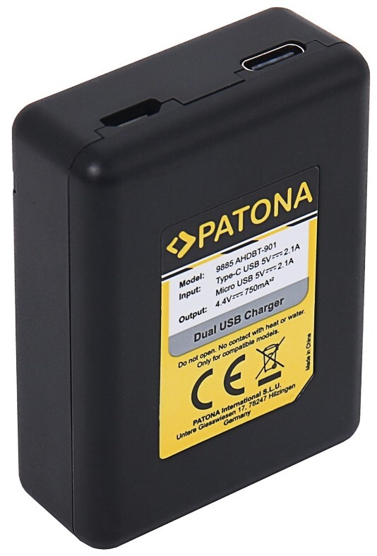 Patona 9885 / Dual Charger for GoPro