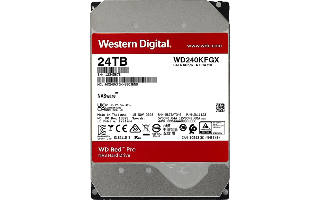 WesternDigital Red Pro / WD240KFGX