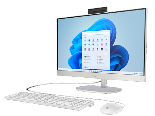 HP All-in-One 24-cr1006ci / 23.8 FullHD IPS / Core ULTRA 5 125U / 16GB DDR5 / 512GB NVMe / FreeDos