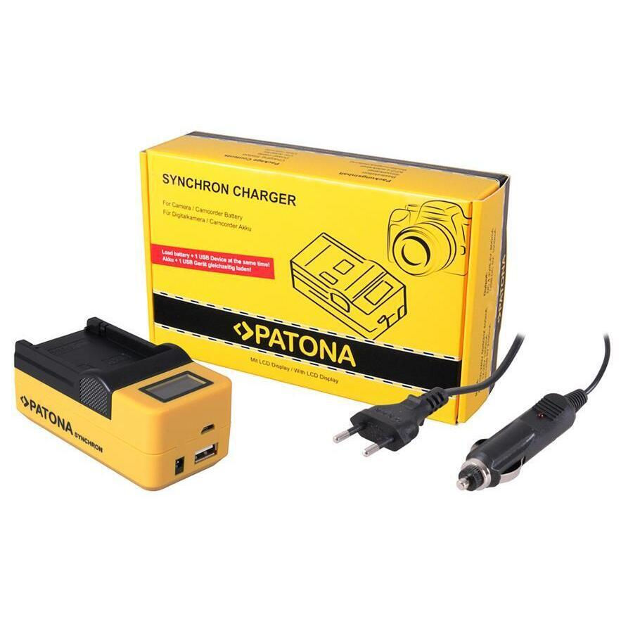 Patona Synchron USB for Fujifilm NP-W126 LCD / 4055655138680