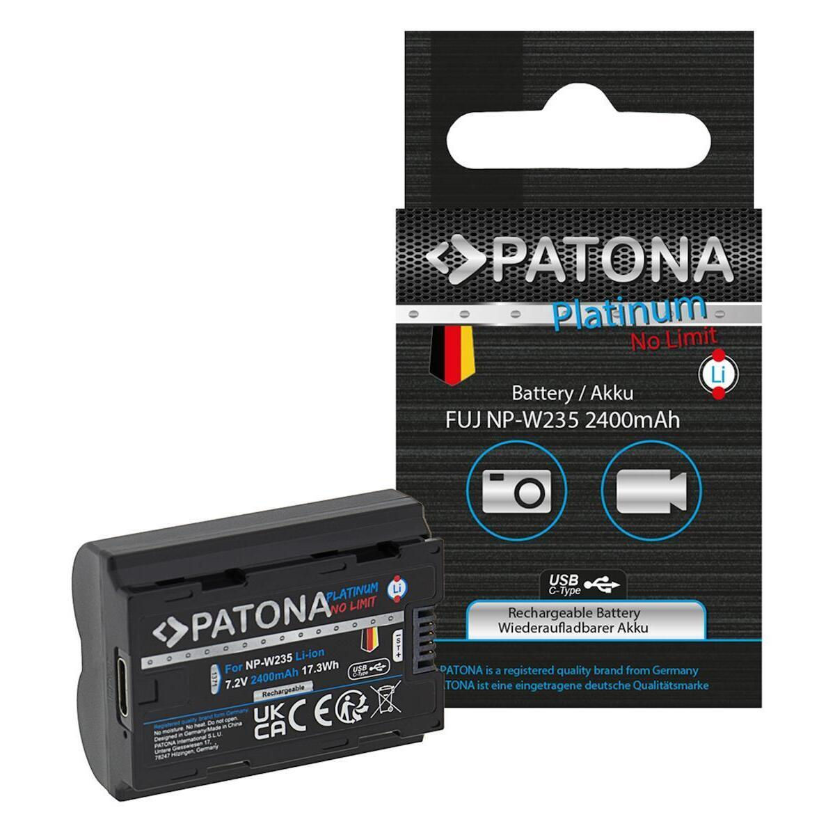 Patona Platinum USB-C Fujifilm NP-W235 / 4055655235181