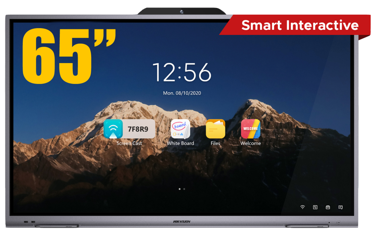 HIKVISION DS-D5C65RB/B / 60 4K DLED 9H Touch / 8GB / 128GB / Android 13 /