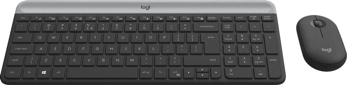 Logitech MK470 Slim / Graphite English